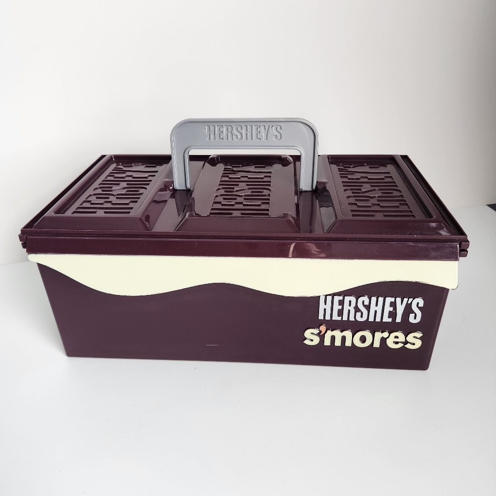 Hershey's S'Mores Caddy Glow In The Dark Carry Case & Organizer Camping Box